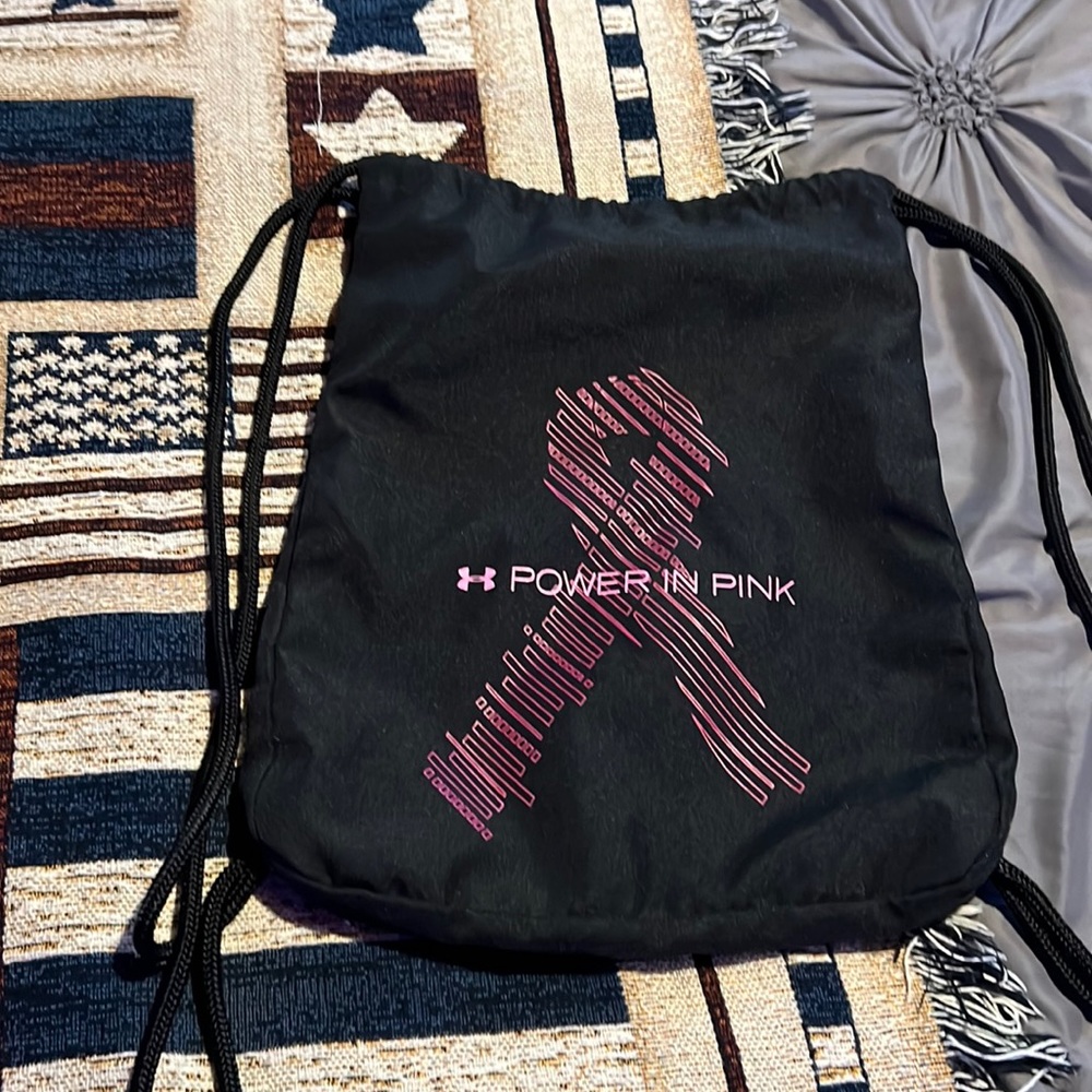Under armor drawstring bag